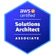 AWS Certified Solutions Architect Associate badge